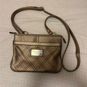 Metallic Relic Crossbody Bag